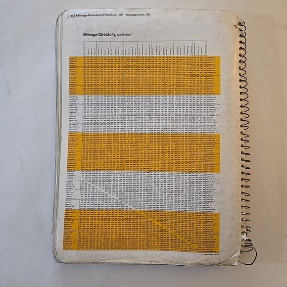 1994 Rand McNally Motor Carriers Road Atlas Laminated Coil Bound Large Scale - Picture 8 of 14